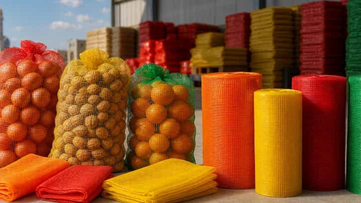 بهترین تولیدکننده توری پیاز و گردو و مرکبات در اصفهان